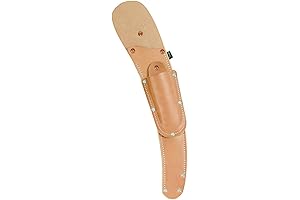 Weaver Leather Straight Back Curved Saw Scabbard with Pruner Holster