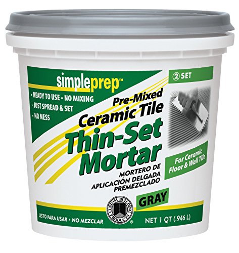 Custom Building Products SimpleSet Gray Thin-Set Mortar 1 qt.