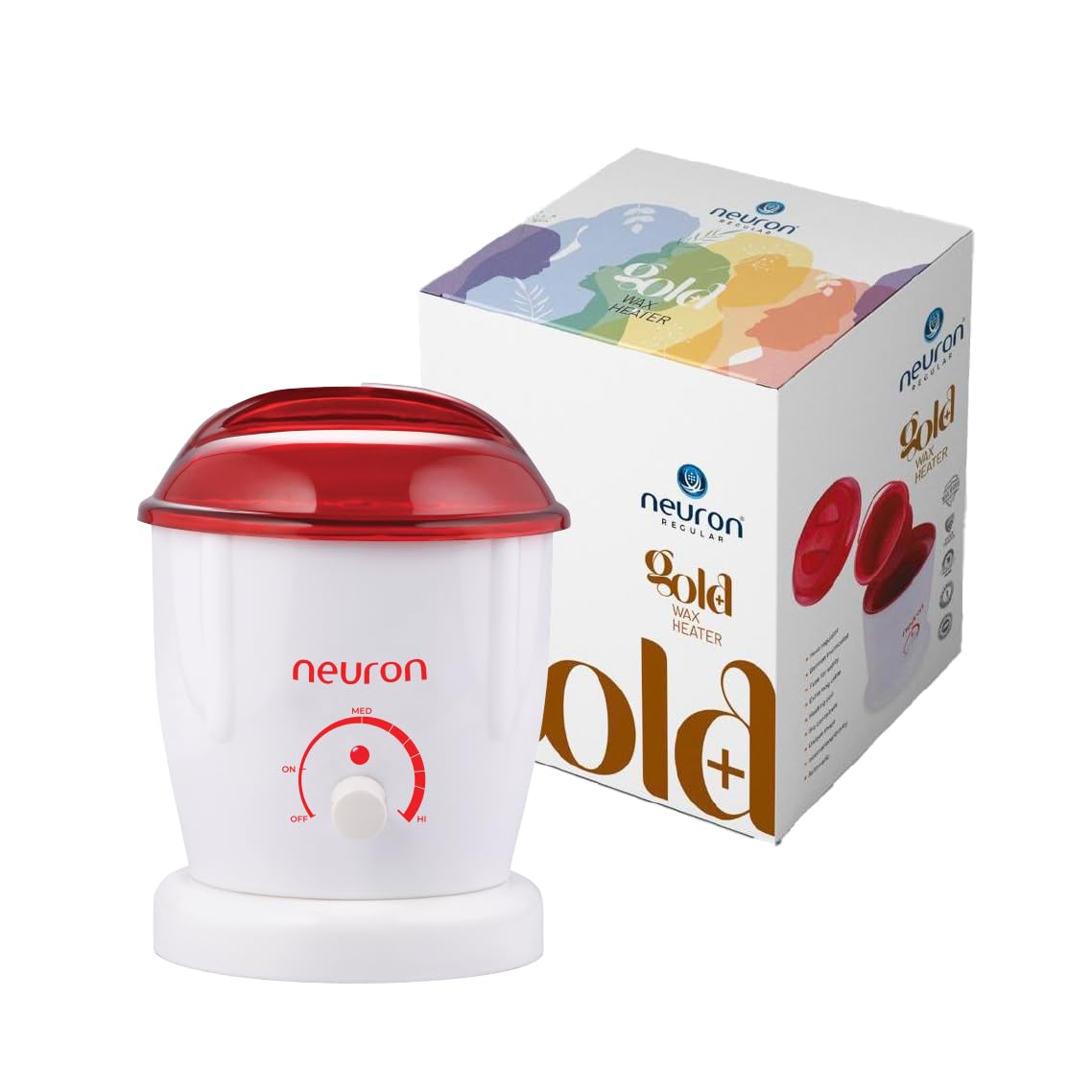 Neuron Regular Gold+ Wax Heater Machine | High-Efficiency Heating Coil with Heat Regulator | Big Container Wax Warmer for All Types Of Wax| Safe & Easy Wax Melting-image-8