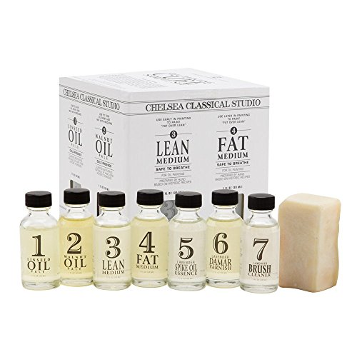 Chelsea Classical Studio Complete Oil Painting Medium Sampler Set