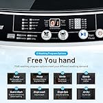 COSTWAY Portable Washing Machine, 11Lbs Capacity Full-automatic Washer with 8 Wash Programs, LED Display, 10 Water Levels, Compact Laundry Washer and Spinner Combo for Apartment Dorm, White - Image 2