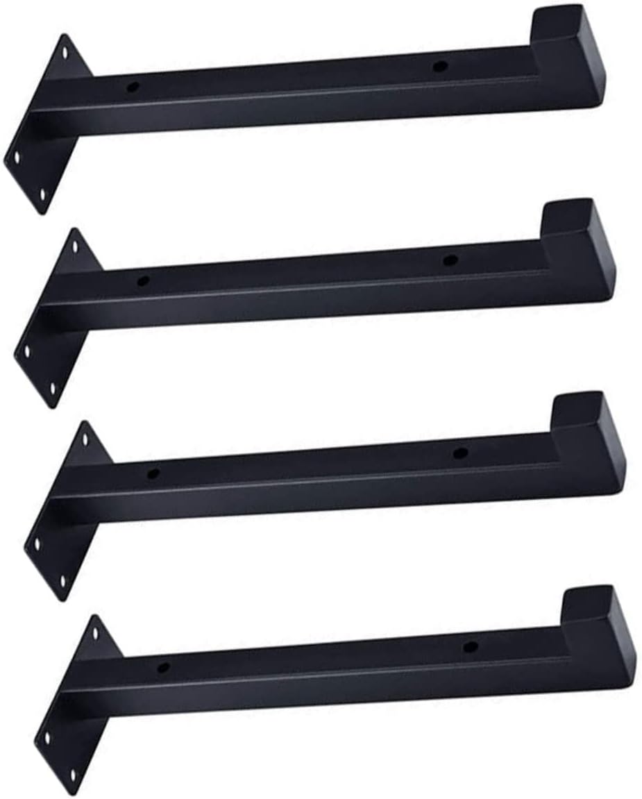 Uonlytech Shelf Brackets Heavy Duty 4pcs Partition Bracket