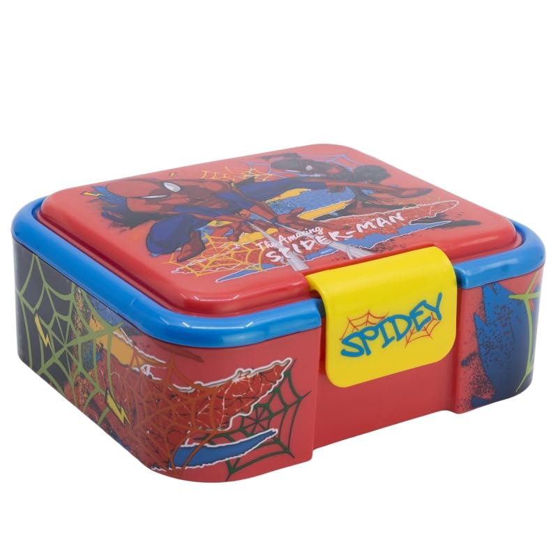 STRIDERS Supreme Multi Compartment Sandwich Box Spiderman Moving Target-image-22