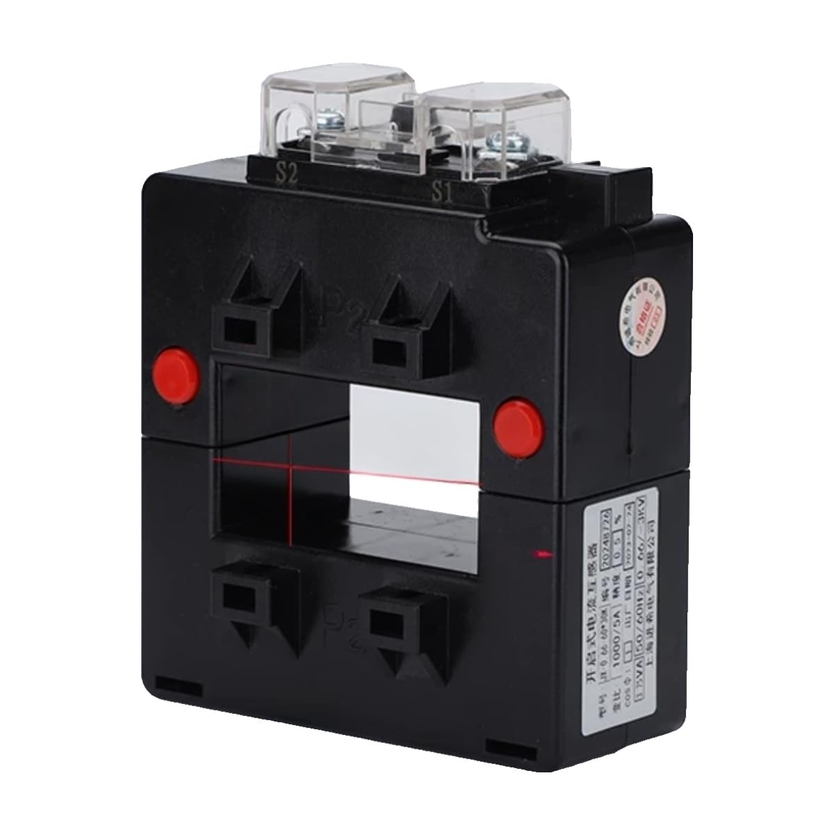 Compteur triphasé AC ouvrant avec transformateur de courant carré DK-50 fendu