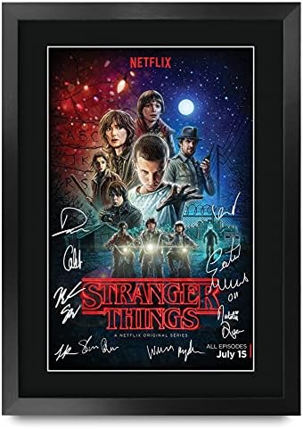 Mad Max 1 A3 Poster Gerahmt - Mit Mel Gibson Autogramm | Filmfan Geschenk