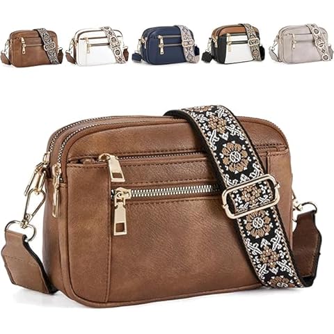 Langrents Purses,Langrents Crossbody Bag,Lang Rents Multi Pocket Shoulder Bag (C) Cover