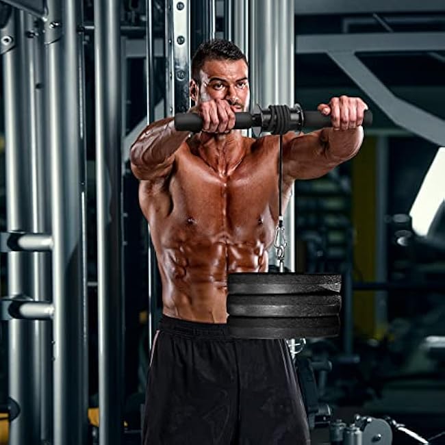 PELLOR Wrist and Forearm Blaster, Wrist Roller & Forearm Roller with Anti-Slip Grip Handles, Forearm Strength Trainer Ideal for Grip Strength, Muscle Building, Rehabilitation