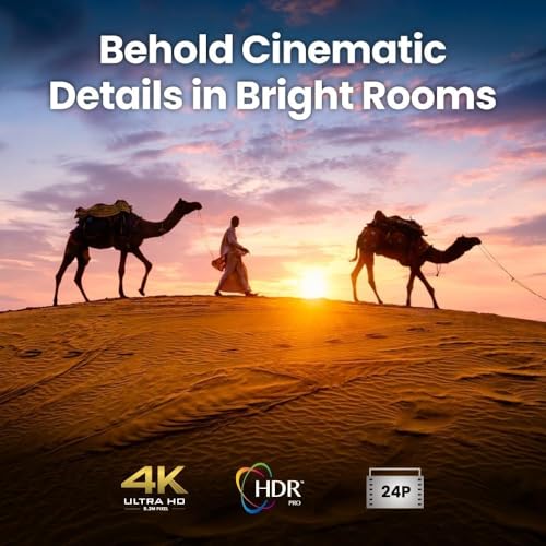 Image of BenQ TK860i Smart Home Theater Projector | 4K HDR Streaming with LED Vibrant Color | Android TV with Netflix, Chromecast, Dolby Digital Plus | 2D Keystone | Built in 10W Speakers | Wifi connectivity