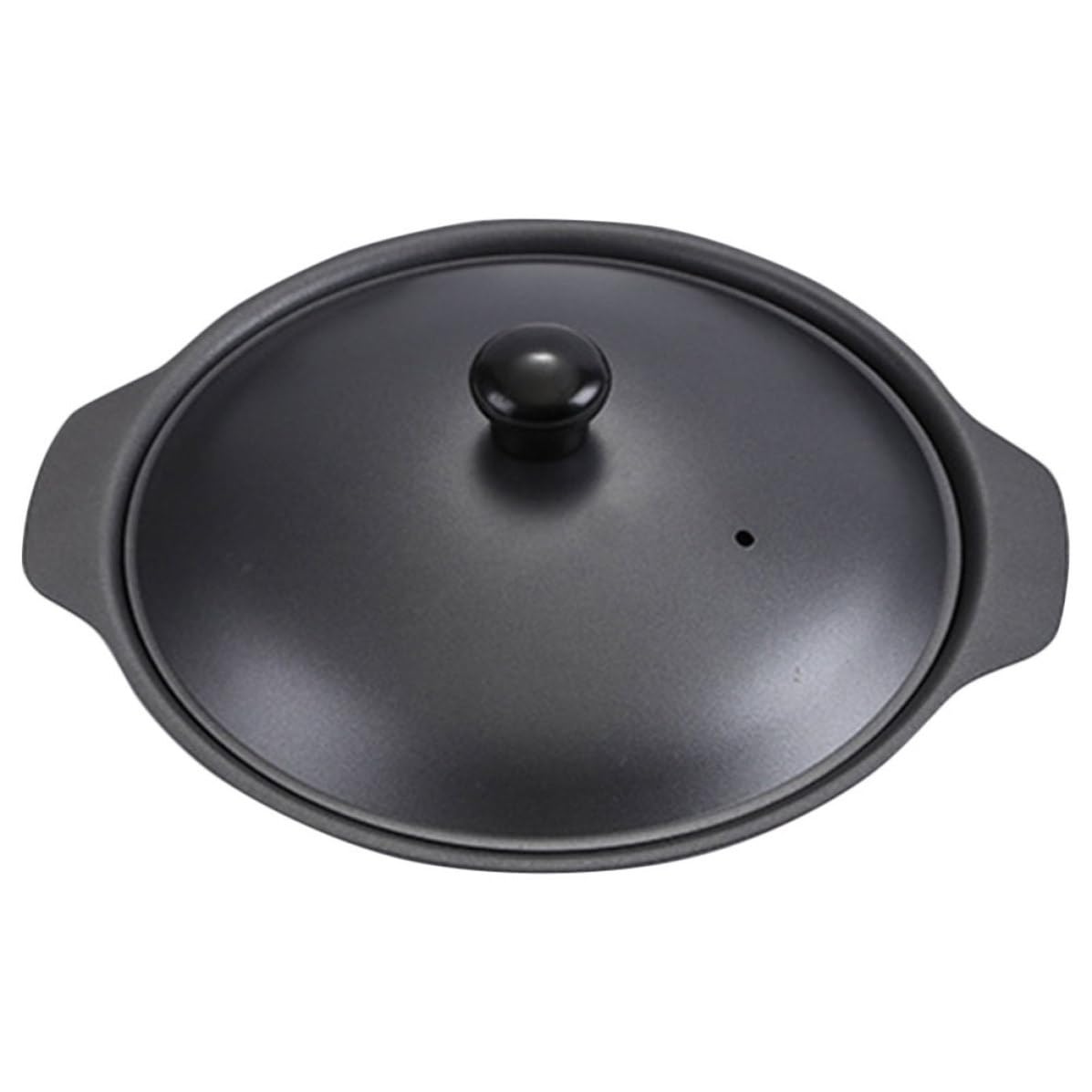 Cazuela de Cocina de Hierro Negro, Fondo Plano, Resistente
