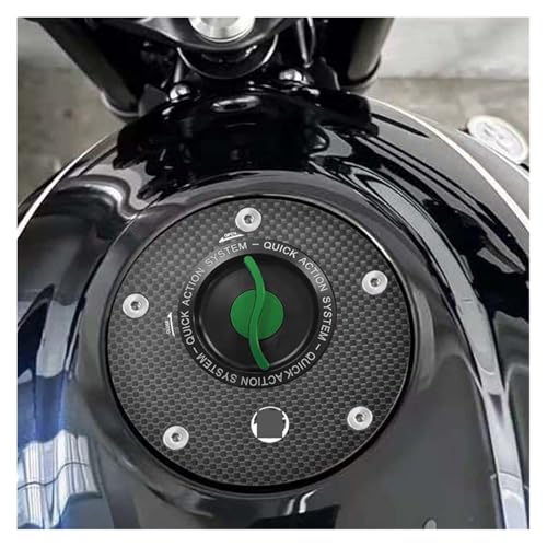 Tapa de Combustible Kawasaki Ninja H2 Solución Antirrobo Cubierta con Llave Tanque 3