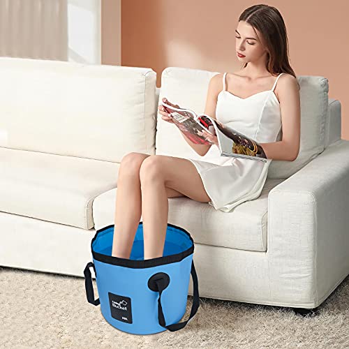 HOLEMZ Secchio Pieghevole 20L Portatile