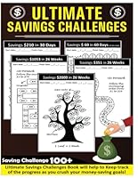 Ultimate Savings Challenge Book: More Money Collecting Challenges Journal | Daily, Weekly Cash Savings Tracker from $50 to $20000 | Elevating ... a Better Future | 8.5" x 11" 100+ Pages 1963578090 Book Cover