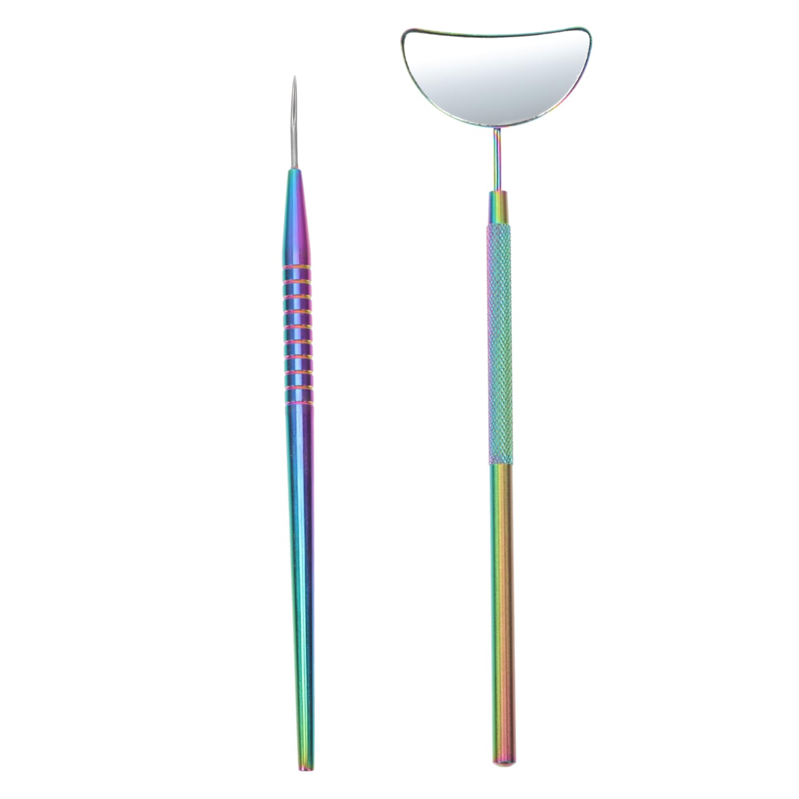 BELLIFFY Ergonomic Lash Rod Beauty Tool Set Eyelash Extension Supplies Lash Brushes for Eyelash Lash Mirror Included