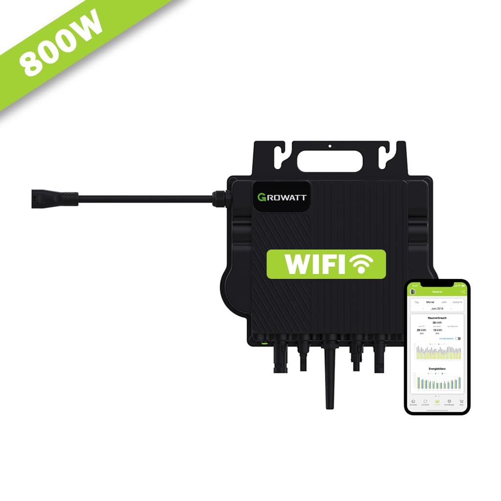 Growatt NEO 800M-X Growatt Mikrowechselrichter Modulinverter 800W WiFi integriert