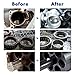 Dareflow Ultrasonic Parts Cleaner 200W Heated 2L (1.5L liquid capacity) for Small Carburetors Injectors Guns Bullets Brass and Jewelry Professional Stainless Steel Ultrasonic Bath Upgrade