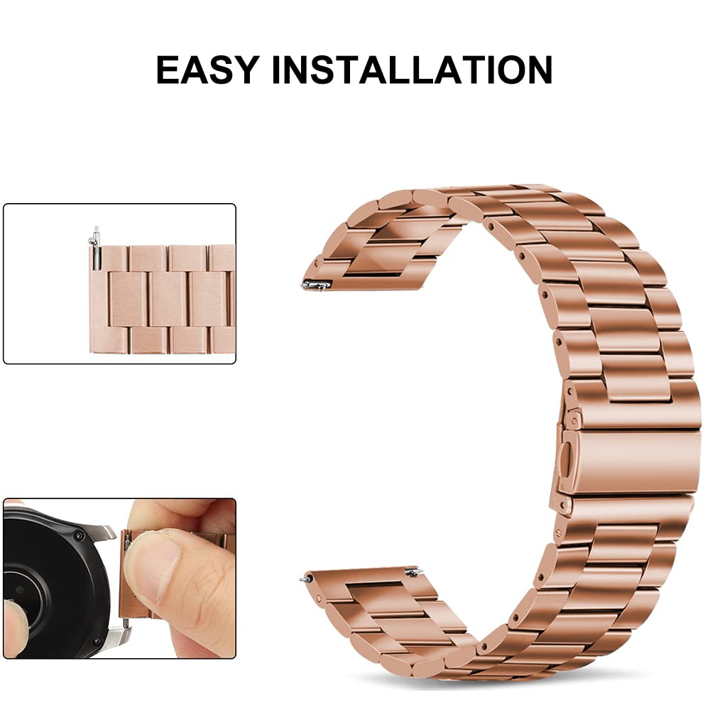Confezione da 2 cinturini milanesi 18mm 20mm 22mm per Xiaomi Watch S4 S3 S2 S1 Active Pro Mi Watch 2 Pro Color 2 cinturini braccialetto ad anello magnetico  1511