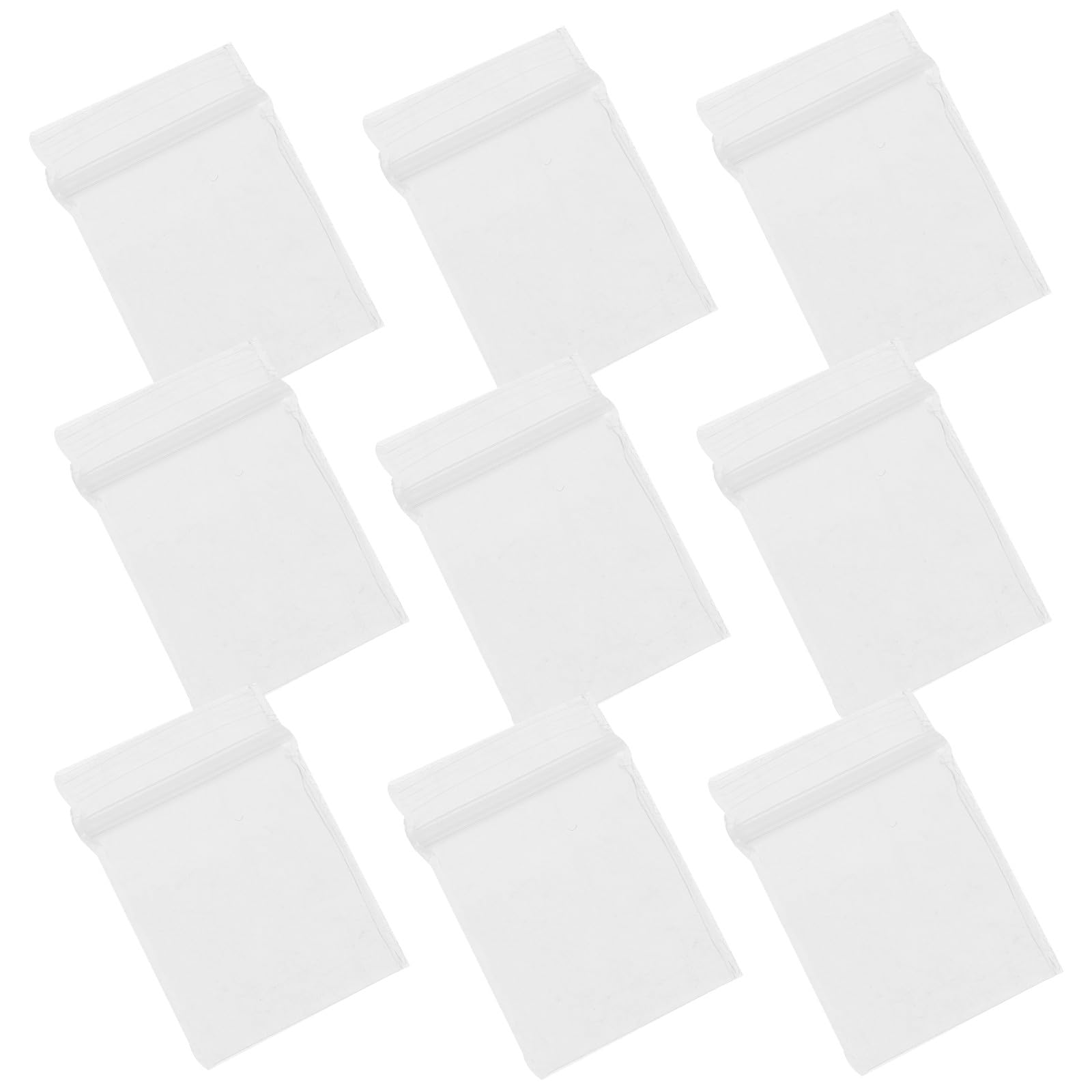 CALLARON 500pcs Mini Resealable Poly Bags 1.8x2.5cm, 20 Micron Thickness, Self-sealing Small Storage Bags for Jewelry, Coins, Electronic Chips, and Sample Packaging