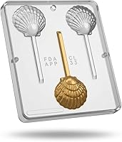 Vista 3 de Candy Molds N More Molde de caramelo de chocolate con piruleta de concha marina 3322