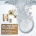 Hydrogen Water Tablets, Molecular Hydrogen Supplement for Cognitive Function & Energy, Create Water with Refreshing Hydration (120 Tablets)