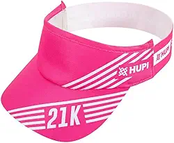 Viseira para Corrida Hupi 21k Element Rosa, Cor: Rosa