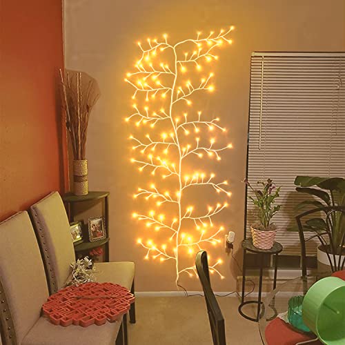 Vines For Home Decor,Christmas Decorations Indoor Room Decor Artificial Plants White Birch Tree Branches Lighted Willow Vine Lights 144 Leds For Walls Bedroom Living Room Decor Aesthetic #TOP1