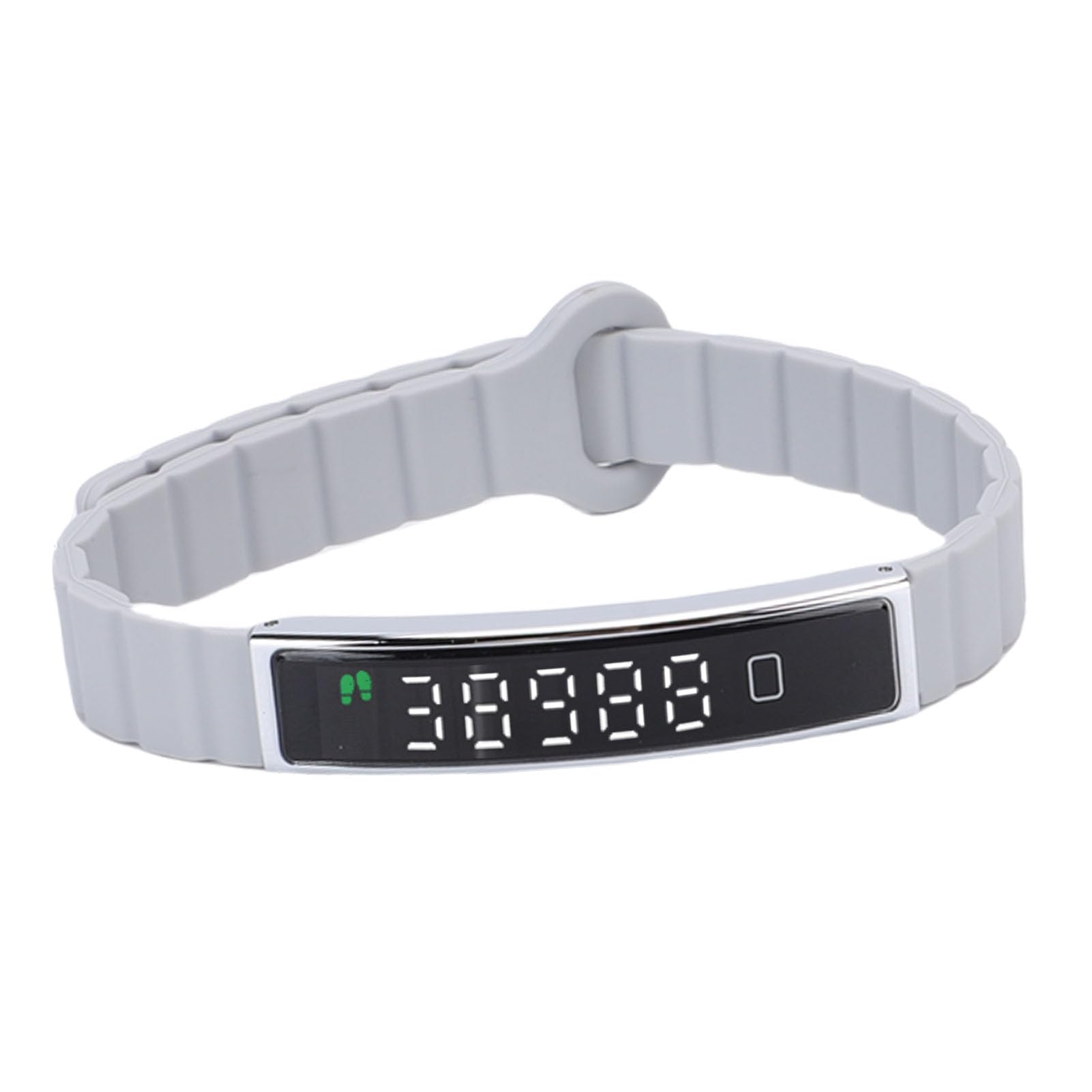 Annadue Bracciatore di Tracker di Fitness Bracciale Intelligente, attività di Supporto per Braccialetti per il Bracciale per Braccialetti di Braccialetta, 3-5 Giorni di Lavoro, per (SILVER)