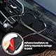 Brillenhalter für Auto: 2 Stück Sonnenbrillenhalter Auto, Auto Brillenablage, KFZ Sonnenbrillenhalter, Auto Brillenhalter,Aufbewahrung Halterung Selbstklebend für Brillen im Auto Brillenetui Ablagebox