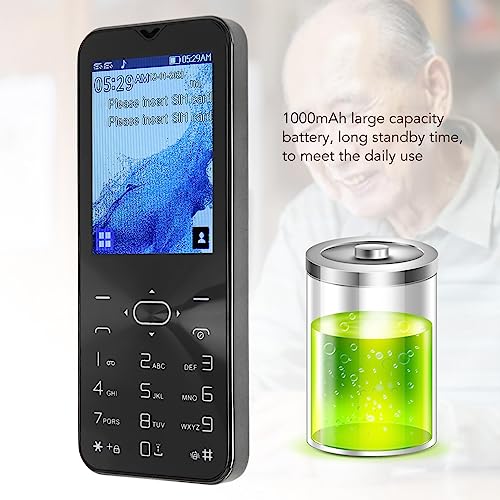 Dubbla Kort Smartphone med SOS-funktion - Mobiltelefon för Äldre