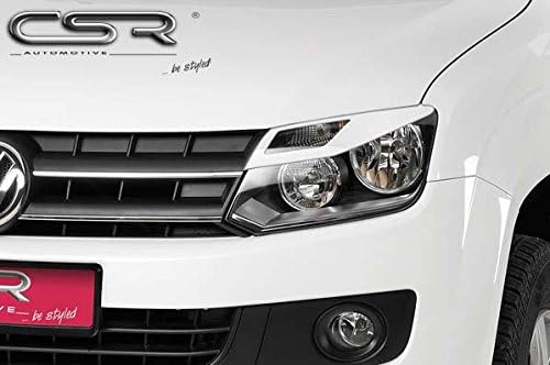 CSR Germany Headlight Lids Trim Eyebrows For VW Volkswagen Amarok 2010+ SB153