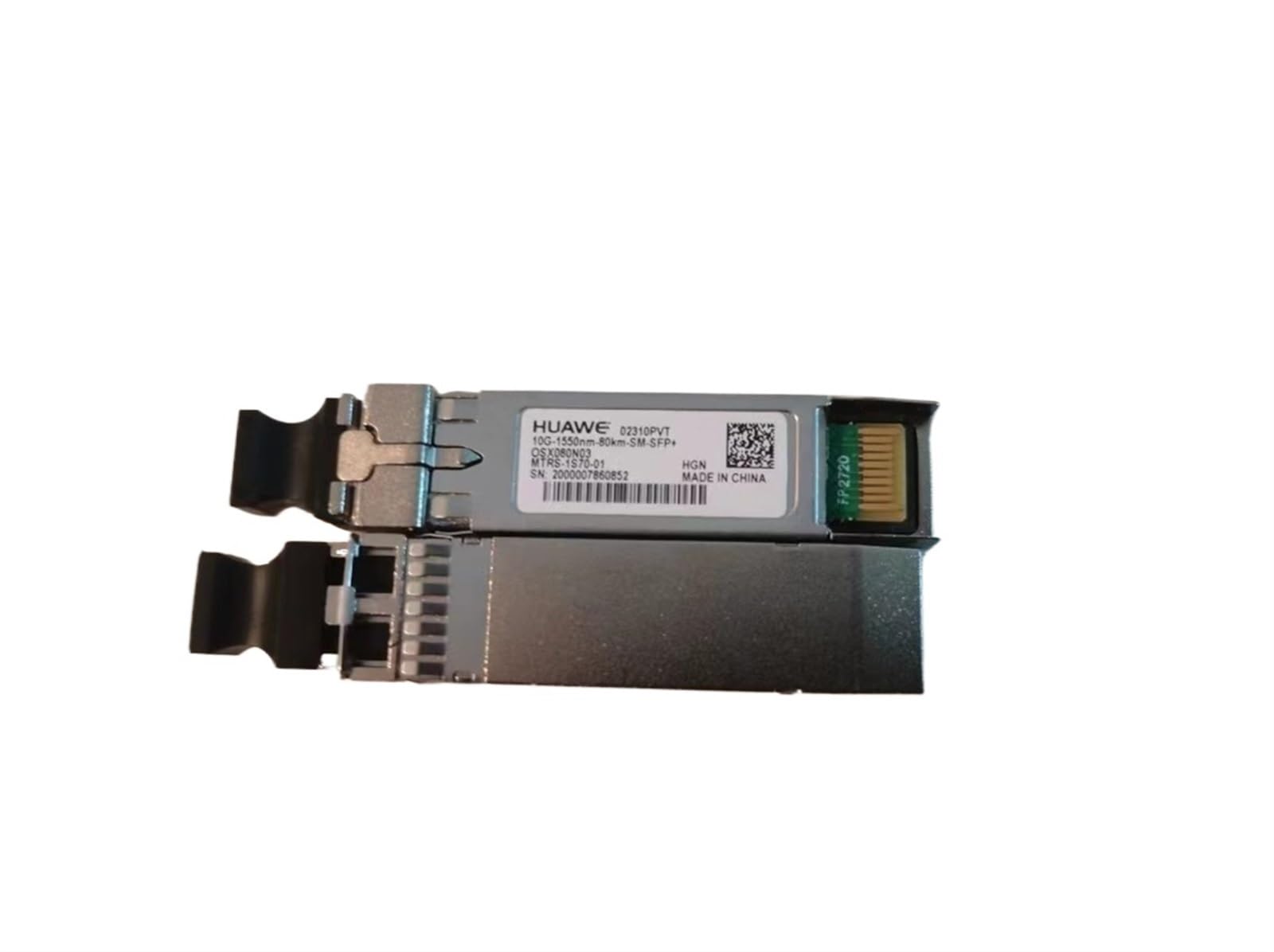 Optyczny moduł nadawczo-odbiorczy 10 GB SFP 80 km 02310PVT 10G-1550NM-80KM-SM-SFP+/ 80 km przełącznik sieciowy