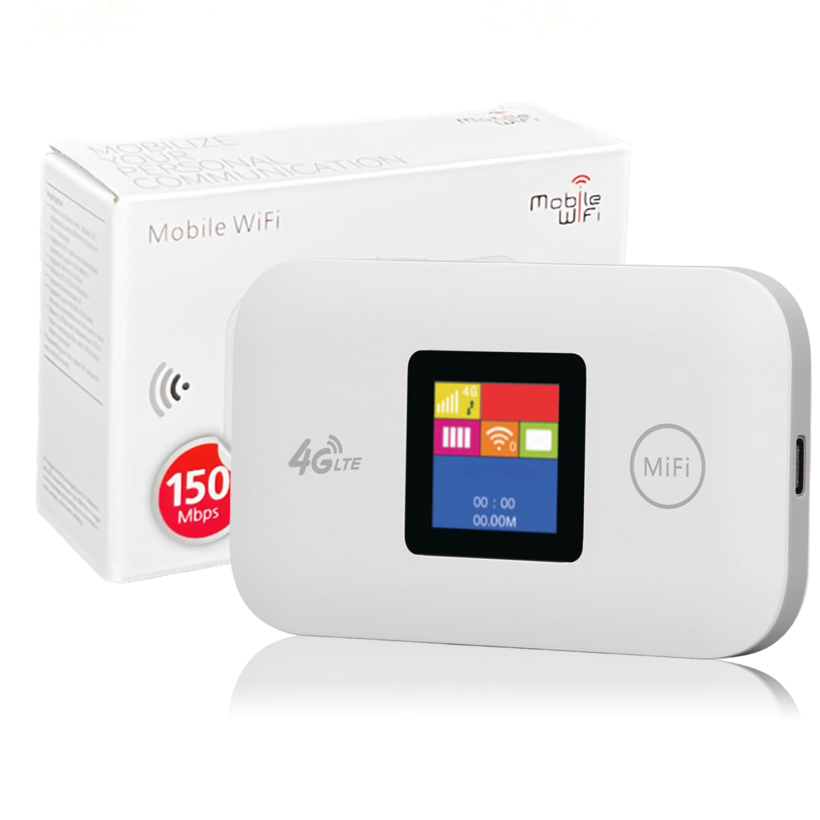 Amazon.com: 4G Mobile Wi Fi Hotspot, 4G Unlocked Internet Router