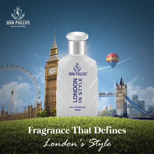 Image of JOHN PHILLIPS Apple & London In Style | Eau De French Perfume Unisex Combo Gift Set Pack of 2