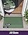 DEXI Front Door Mats for Entryway, Low Profile Non Slip Doormat Outside, All Weather Dirt Trapping Waterproof Welcome Entrance Mat, 19"x29.5",Green