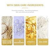 Rice Probiotics Sunscreen SPF50+ PA++++ Sun Relief Organic Sunscreen with Niacinamide Vitamin E and Zinc Oxide Light and Non-sticky Texture for All Skin Types 50ml - Image 5