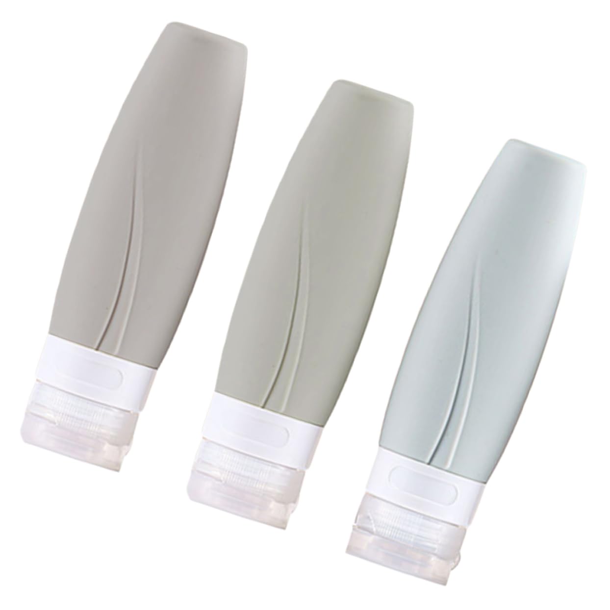 FOMIYES 9 Pz Bottiglie Di Lozione Bottiglie Da Viaggio Per Articoli Da Toeletta Da Toilette Da Viaggio Comprimibili io in Silicone Conservazione iare