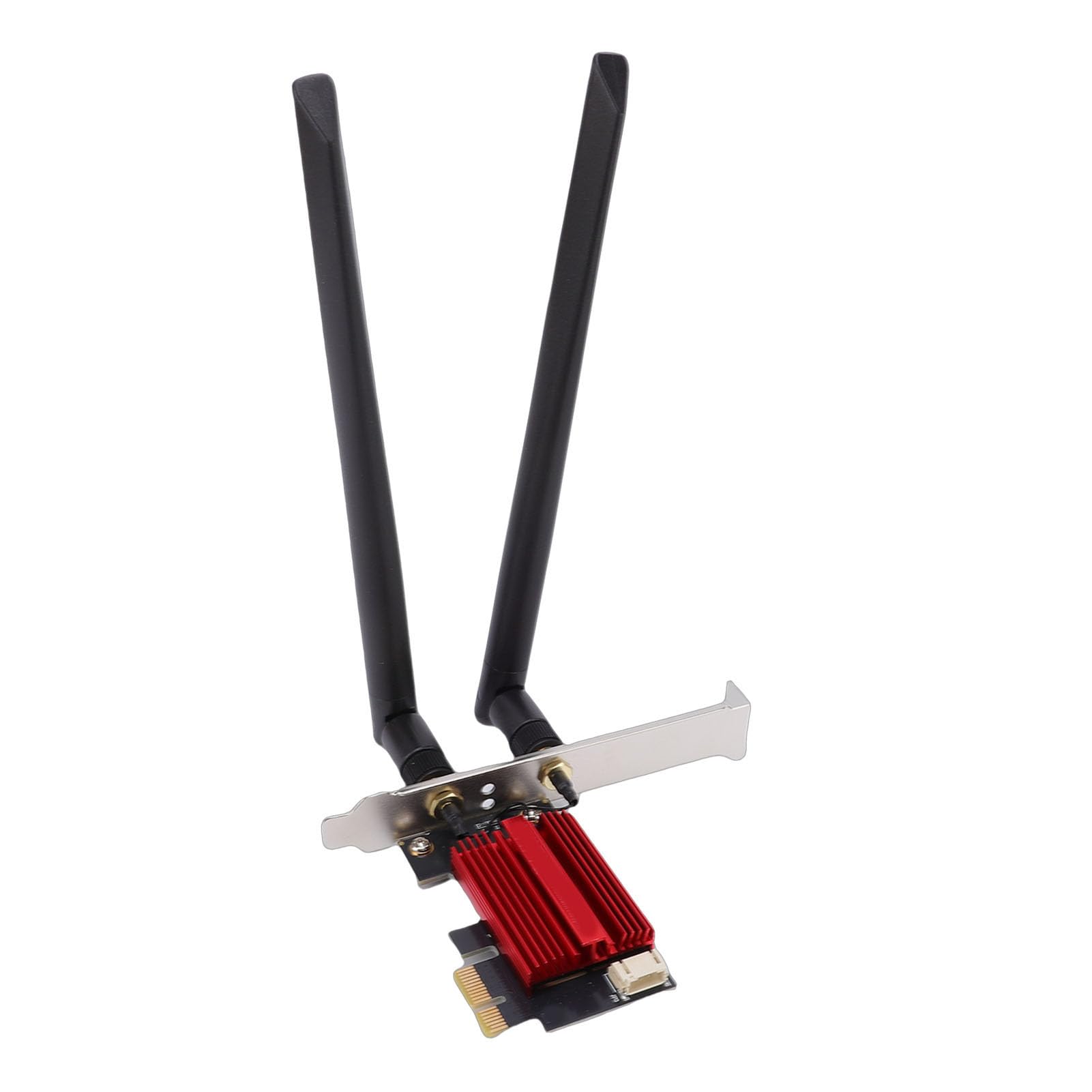 CCYLEZ Adattatore Wireless PCIe WiFi 7 Scheda di Rete con Banda 6GHz 5GHz 2.4GHz per PC Desktop BT5.4 Supporto 11 AR/VR
