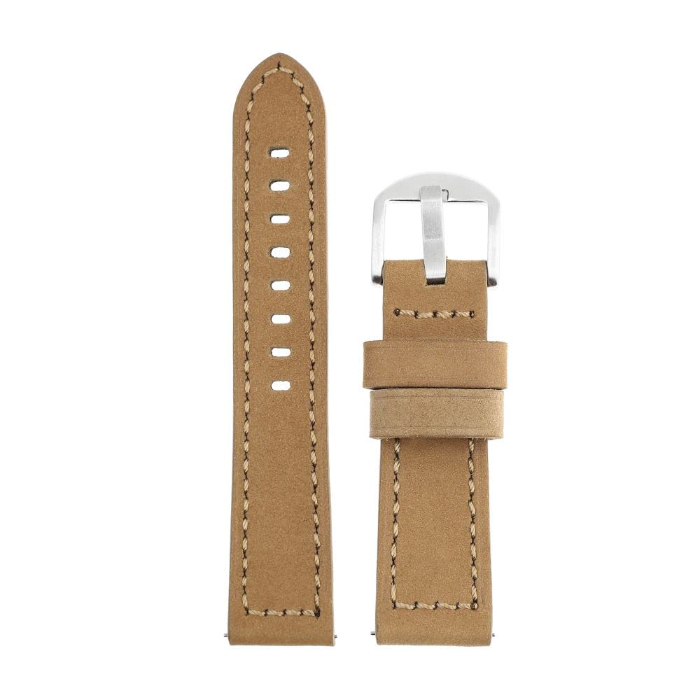 Titan 22MM BROWN Genuine Leather Strap for MEN (B0BX47PD69) Amazon Price History, Amazon Price Tracker