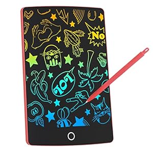 LCD Writing Tablet, 8.5 Inch Colorful Screen Digital eWriter Electronic Graphics Tablet Portable Writing Board…