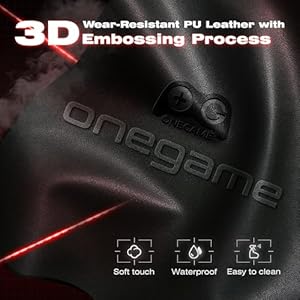 Onegame gaming chair ergonomic computer gamer chair racing style swivel office desk chair adjustable high back with lumbar support blackgray  urban country home decor