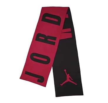 Nike Unisex Air Jordan Reversible Oversized Knit Scarf Black