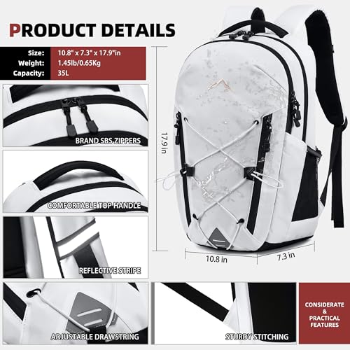 AO ALI VICTORY Women's Laptop Backpack 15.6 inch,Travel Backpack for Men - image 6