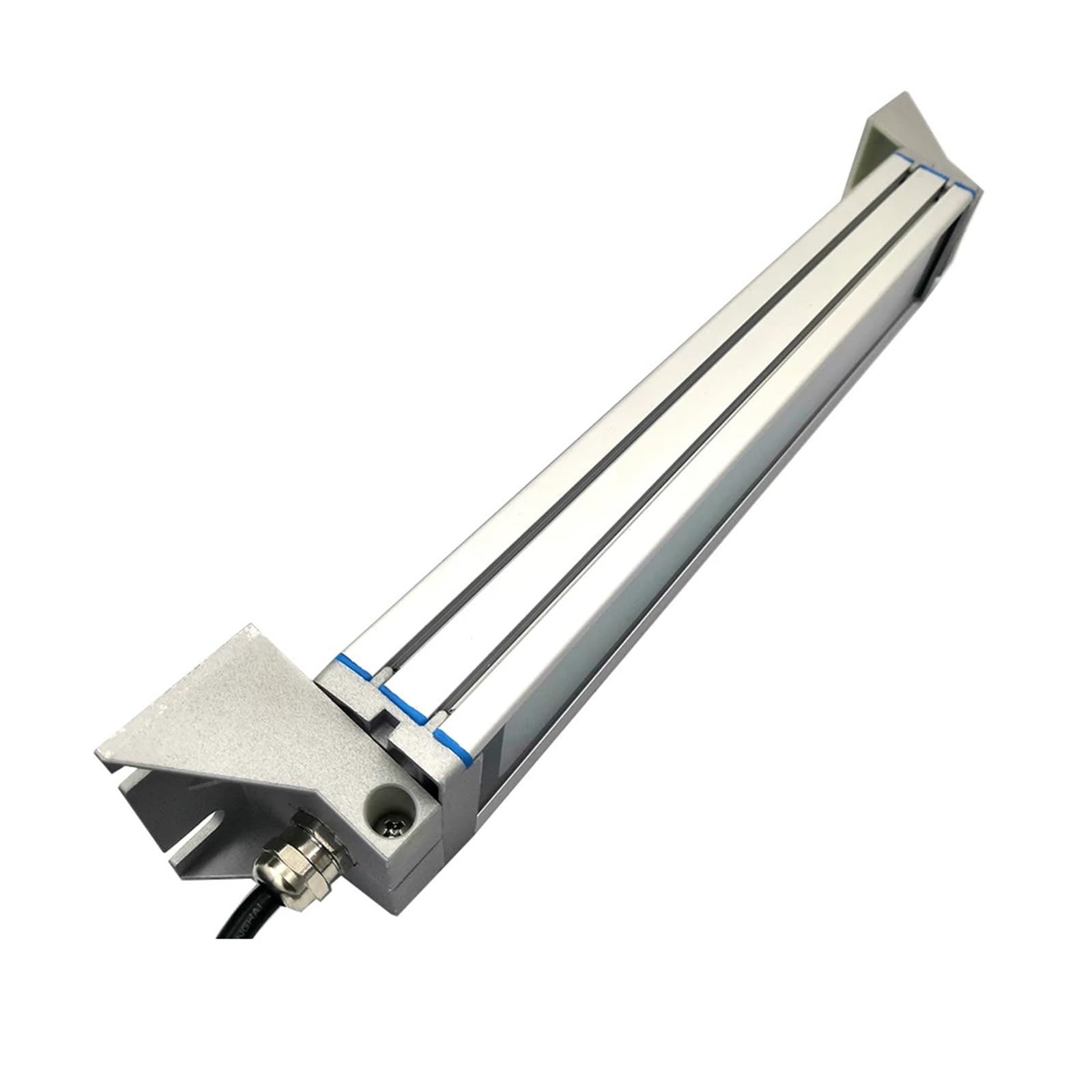 Panel LED de 12W DC24V/220V AC, luz de trabajo, máquina, herramienta de trabajo, iluminación, vidrio esmerilado templado, resistente al agua(AC 220V)