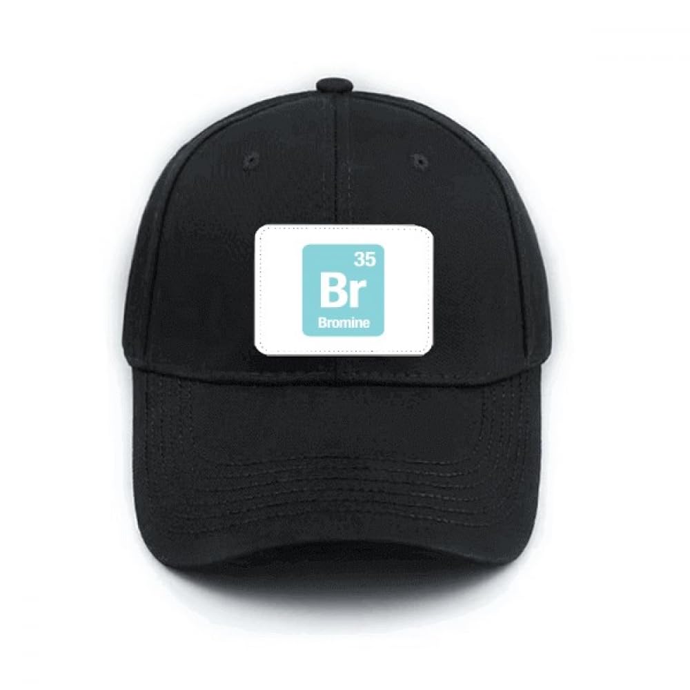 Casquette de baseball réglable noire element science chapeau de sport - 4
