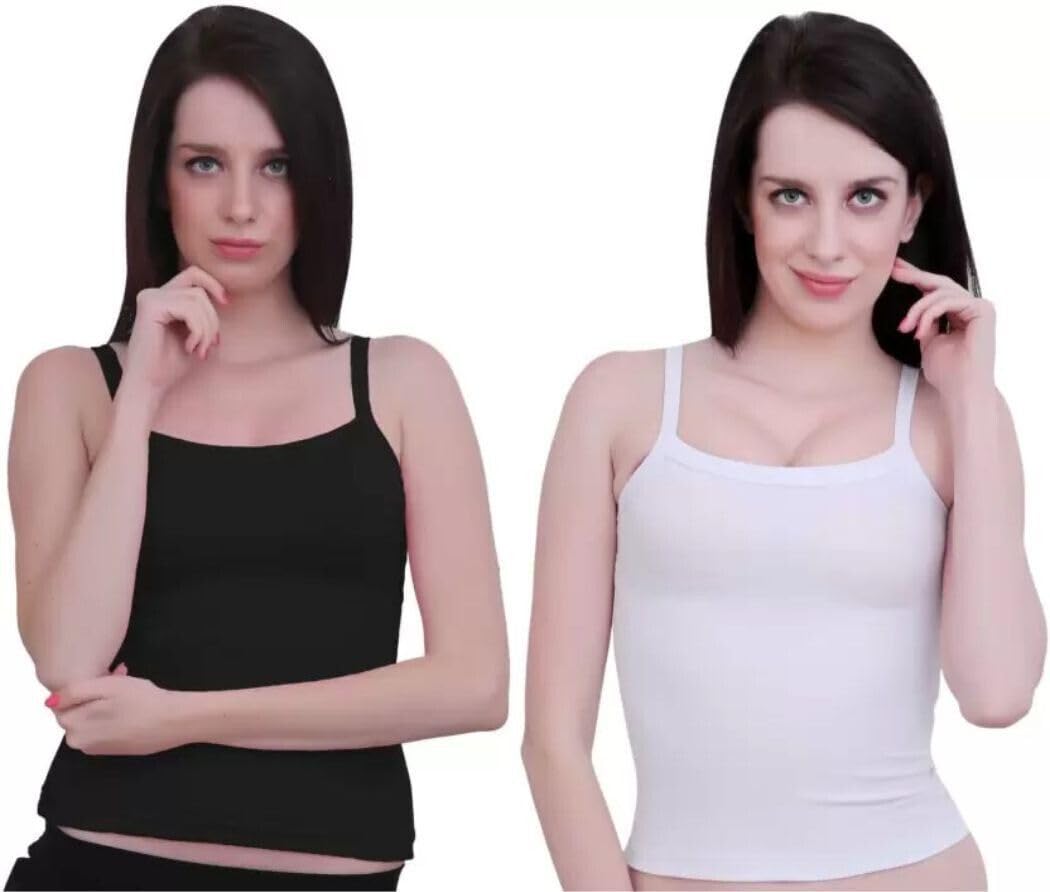 Women Cotton Camisole 2 PIC Set-image-0