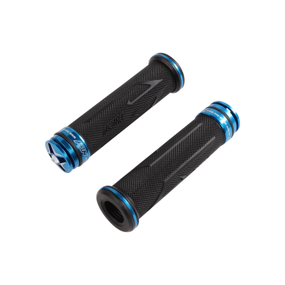 NCYAluminum Grip Set (Turquoise, 7/8"); Universal