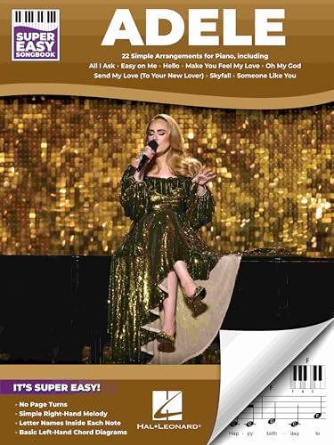 Adele - Super Easy Songbook - Piano