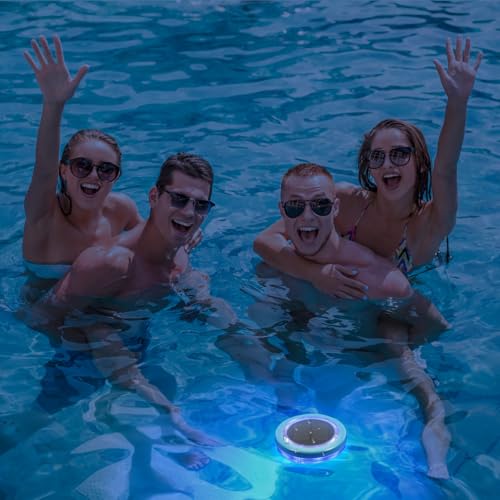 Lámpara LED compacta para piscina Toddmomy: luz solar flotante para decorar estanques 6