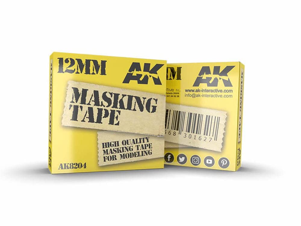 Ak Interactive Ak Ak8204 Masking Tape 12Mm
