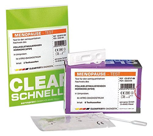 CLEARTEST 00598196 Menopause Test (2-er Pack) Cover