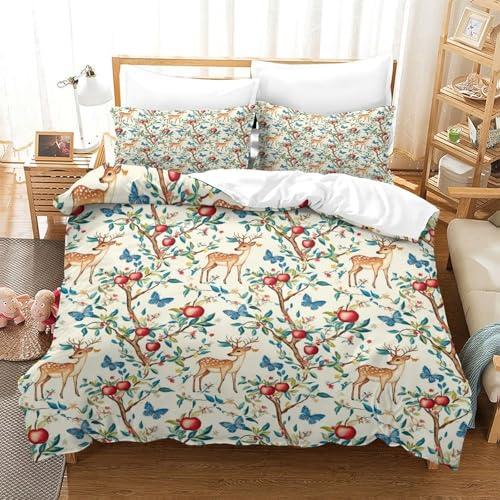 Housse de couette spirale bleu hypoallergique pour un sommeil sain